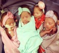 After IVF treatment lucky parents welcome 2 sets of identical twins